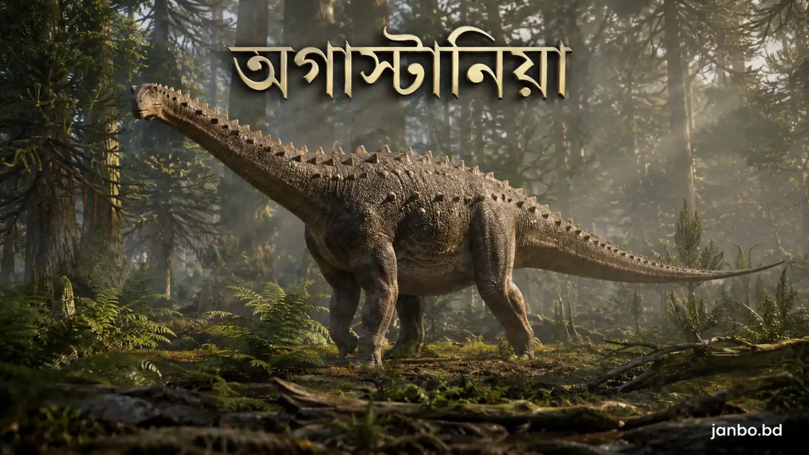 অগাস্টানিয়া: কাঁটাযুক্ত বর্মধারী বিশাল উদ্ভিদভোজী ডাইনোসর সম্পর্কে বিস্তারিত তথ্য