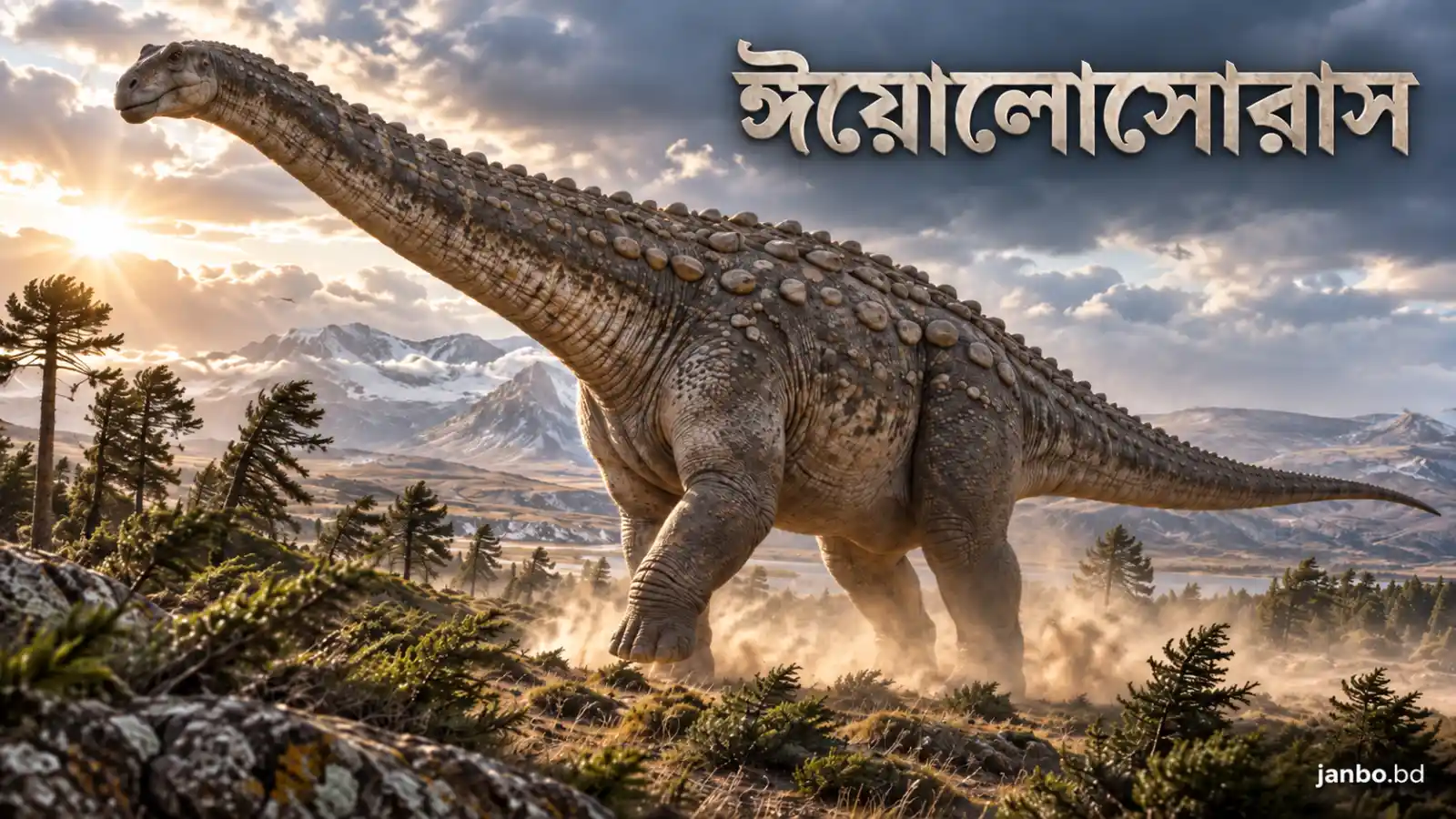 ঈয়োলোসোরাস: বাতাসের দেবতার নামে পরিচিত বর্মধারী বিশাল সৌরোপোড ডাইনোসর সম্পর্কে বিস্তারিত তথ্য