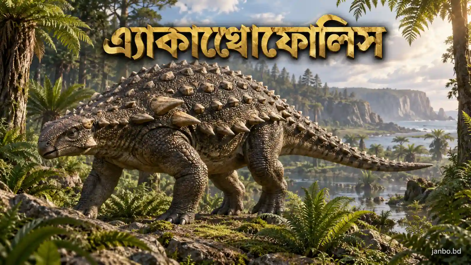 এ্যাকান্থোফোলিস: কাঁটাযুক্ত বর্মধারী প্রাচীন নোডোসরিড ডাইনোসর সম্পর্কে বিস্তারিত তথ্য