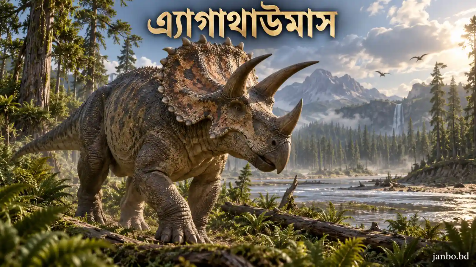 এ্যাগাথাউমাস: "মহাবিস্ময়কর" নামে পরিচিত প্রাচীন শিংযুক্ত বিশাল ডাইনোসর সম্পর্কে বিস্তারিত তথ্য