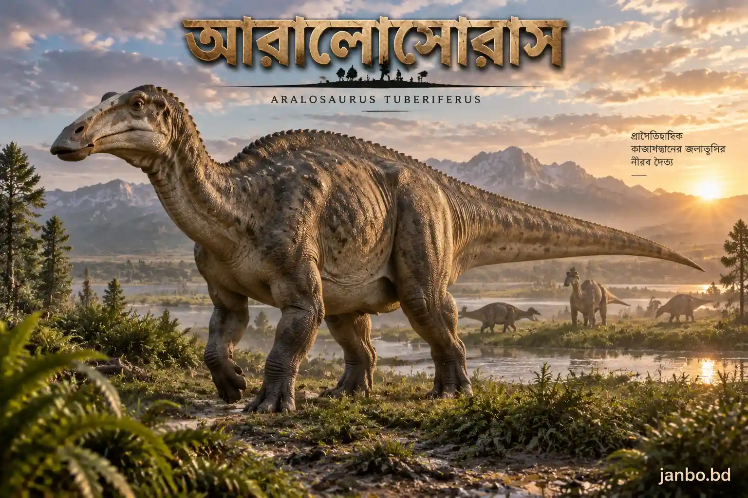 আরালোেসোরাস: কাজাখস্তানের প্রাচীন হাঁসঠোঁটযুক্ত উদ্ভিদভোজী ডাইনোসর সম্পর্কে বিস্তারিত তথ্য